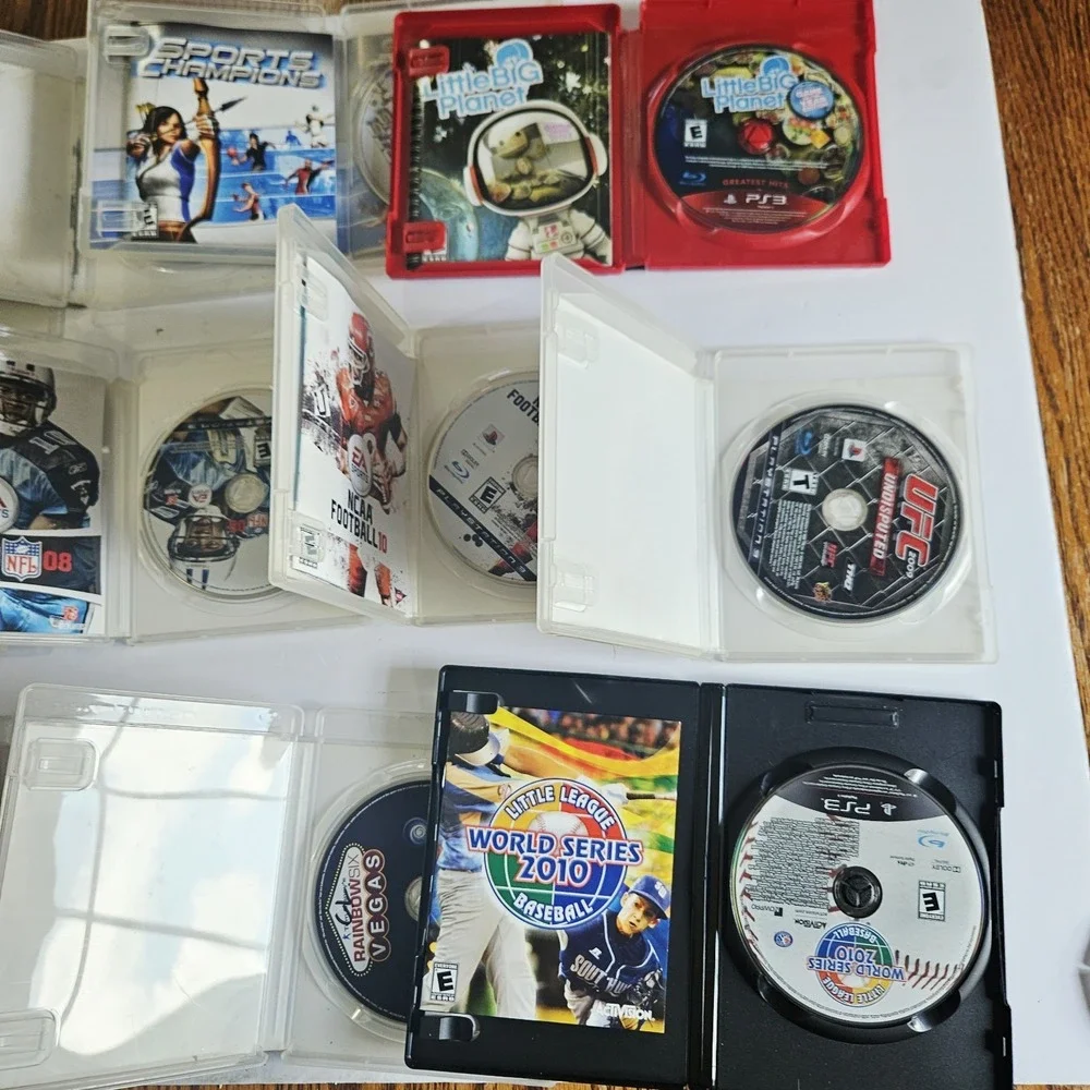Playstation 3 Games Lot of 15 GTA, Assassin's Creed, Sports, Lego Marvel, Vegas